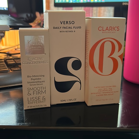 Kate Somerville Other - Skincare bundle: Verso Facial Fluid, Kate Somerville, Clark’s botanicals